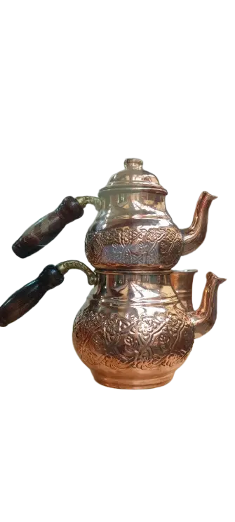 Tetera cobre doble M