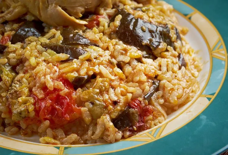 Macluba de berenjena (2-3p)