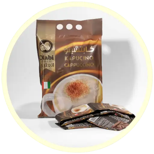 Cafe capuchino olavi caja 25 gr