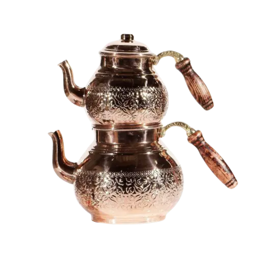 Tetera cobre doble G